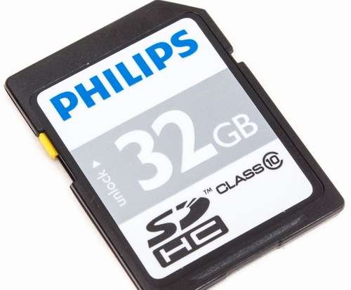 Philips SDHC 32GB Class-10