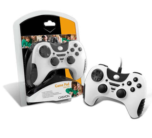 Canyon Gaming pad with double vibration 14 Buttons