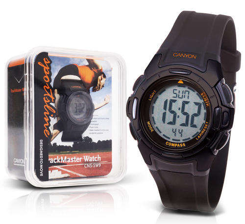 Canyon Digital Compass Sports Watch Chronograph/Pacer
