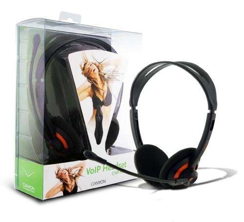 Canyon VOIP Headset 105dB 32Ohm 20Hz Earcup