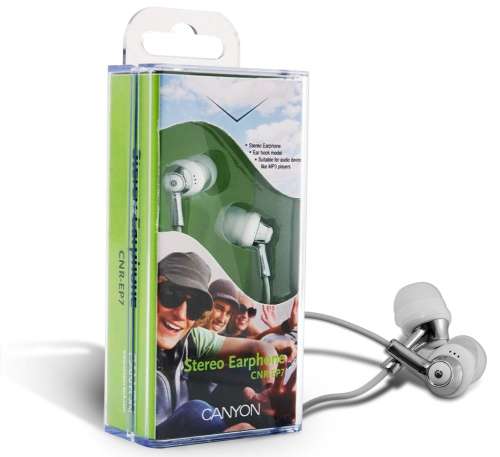 Canyon Plug-In Earphone 103dB 32Ohm 20Hz