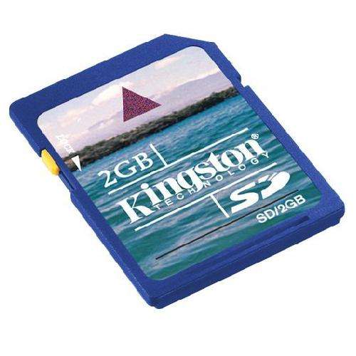 Kingston 2.0GB Secure Digital Card (SD) Lifetime Warranty