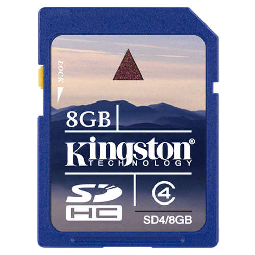 Kingston 8.0GB Secure Digital Card