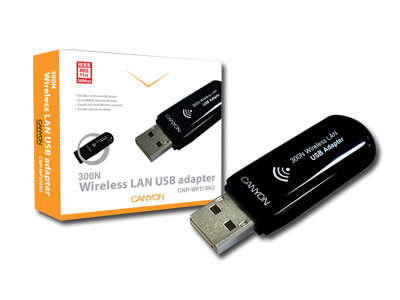 Canyon USB wireless LAN Adapter 300mbps 2.4ghz