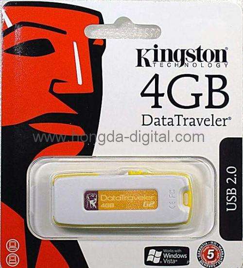 Kingston 4gb G2 Data Traveler Yellow