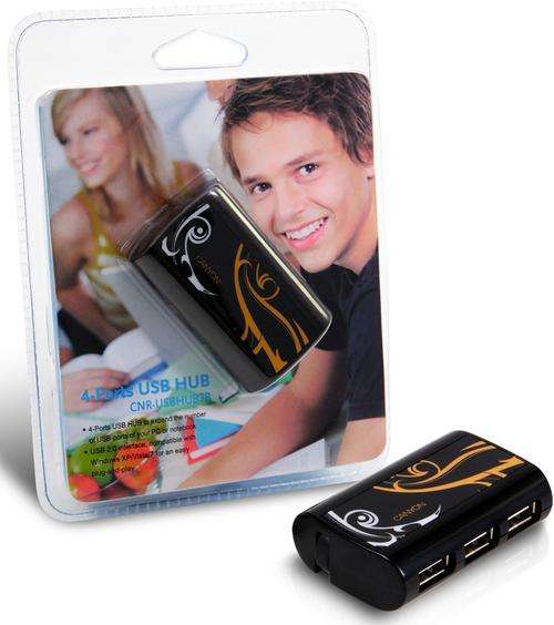 Canyon 4 Port USB Hub, USB Powered