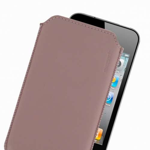 EX221 iPhone 4 Leather Slip Case Pink