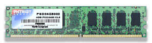 Patriot 4GB PC2-6400 DDR2 800Mhz