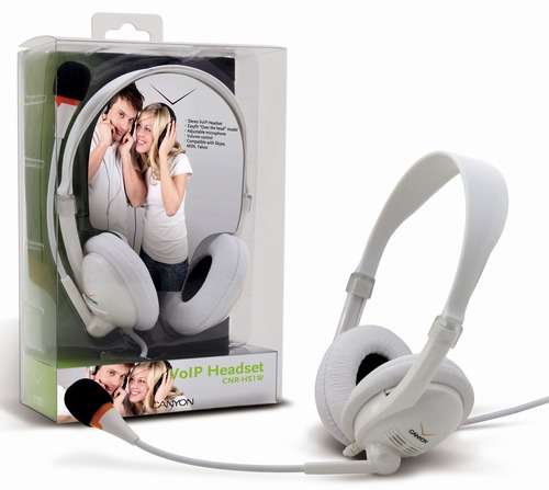 Canyon Headset - Over the head - 2 x 3.5mm - Mute & volume control