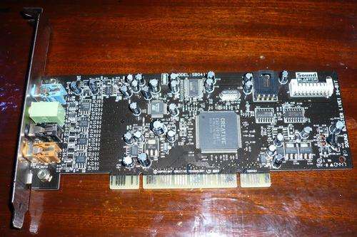 Creative Sound Blaster Live 24-bit PCI Sound Card * USED *