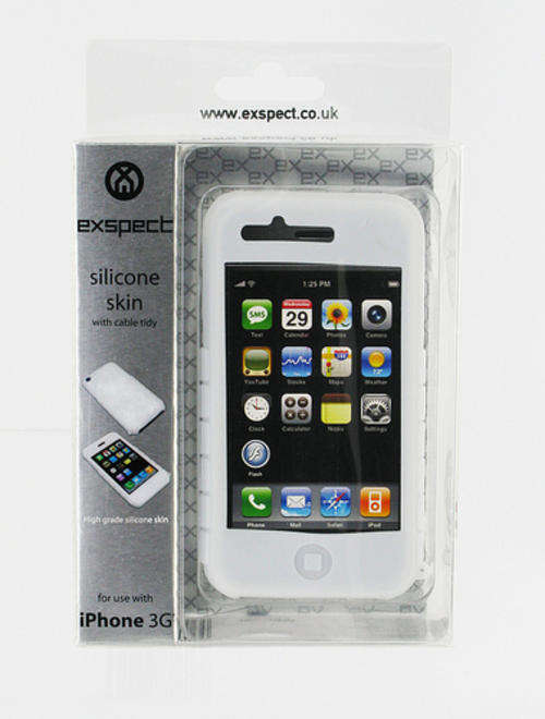 iPhone 3G/3GS Silicon Skin Protector White