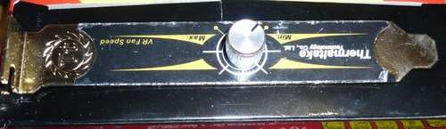 Thermaltake Fan Speed Adjuster - Fits into back slot