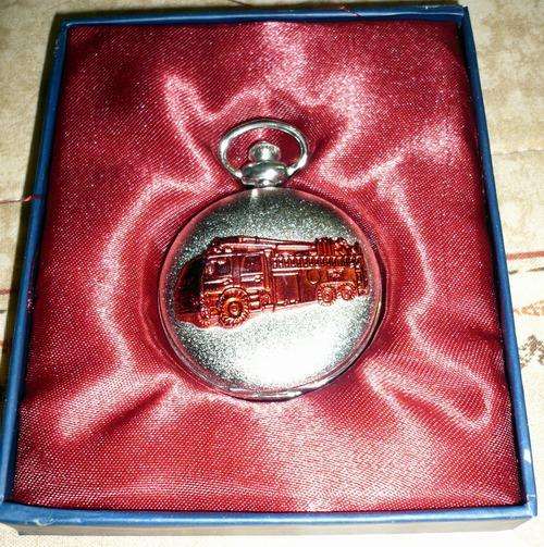 Mens Pocket Watch - Train Quartz Winding Watch - Costume Jewelry