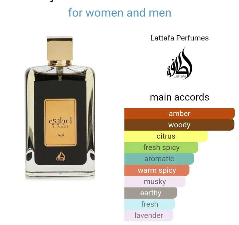Lattarfa Ejaazi Unisex 100 ml Edp Fresh scent
