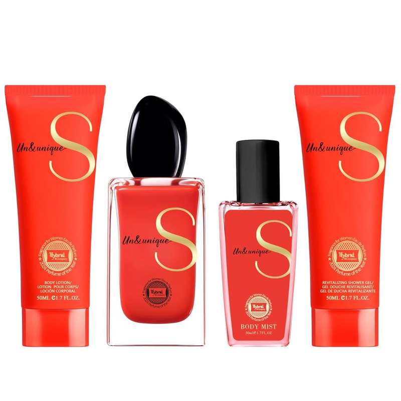 Unique Passion Women's 4-Piece Gift Set