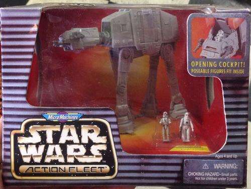 Vintage Star Wars Action Fleet AT-AT