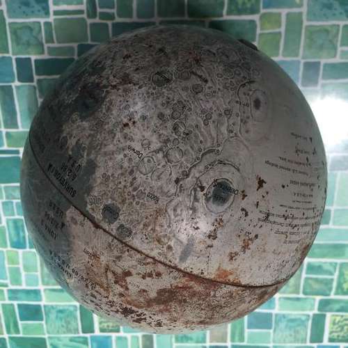 Vintage Moon Globe