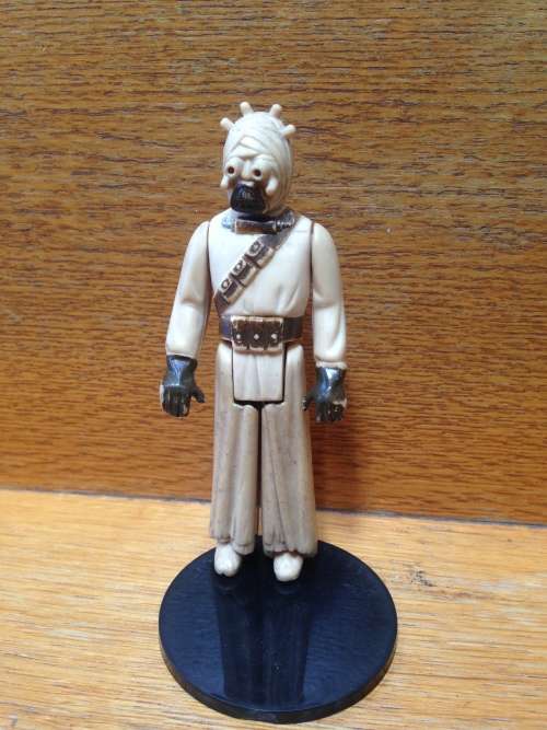 Vintage Star Wars Figurine with Base