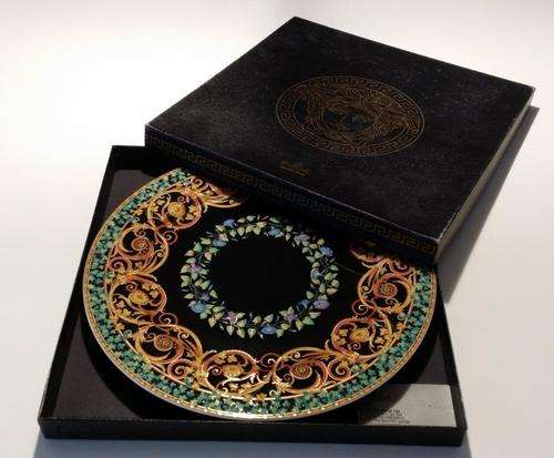Rosenthal Versace Plate In Box