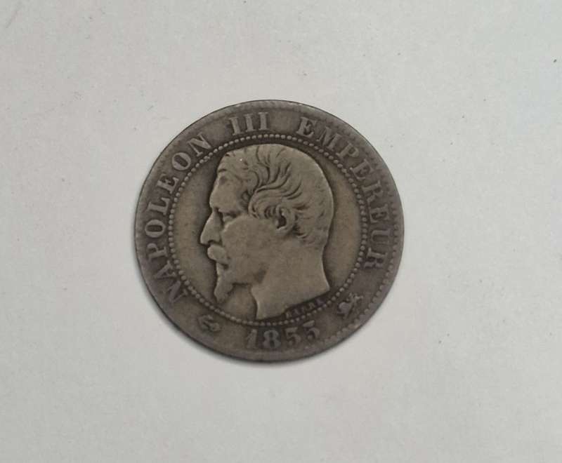 1855 NAPOLEON III EMPEREUR BARRE