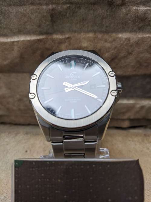 Casio edifice sapphire brushed thin watch