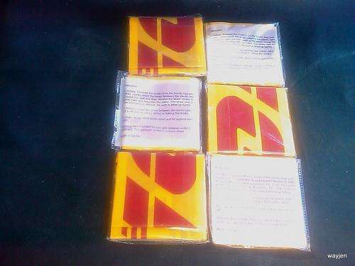 DHL STORMERS BLOW-UP BANGERS. DHL BANGERS STILL SEALED. NEW.