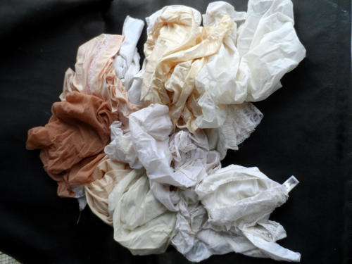 15 VARIOUS FULL SLIPS AND HALF SLIPS AND CAMI TOPS. SOME NEED REPAIRS. SOME ARE MARKED.