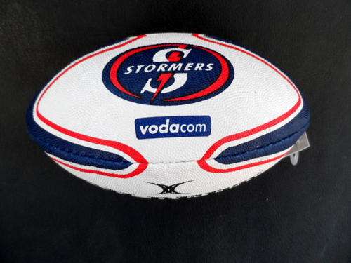 STORMERS RUGBY. SMALL GILBERT RUGBY BALL. NEW.