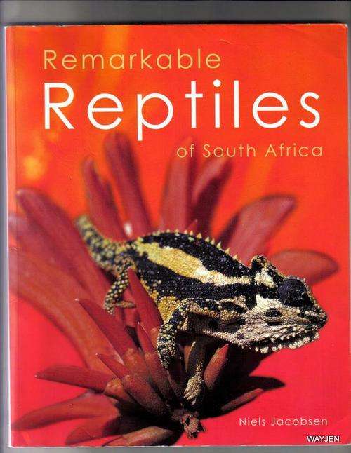 REMARKABLE REPTILES OF SOUTH AFRICA. NIELS JACOBSON. A COFFEE TABLE BOOK.