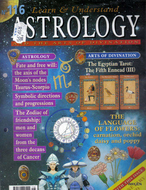 LEARN AND UNDERSTAND ASTROLOGY NO.116. WITH 1 PLANETARY HAND CARD INSIDE.
