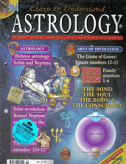 LEARN AND UNDERSTAND ASTROLOGY NO.94. WITH 2 BIRDS OF OMEN CARDS.