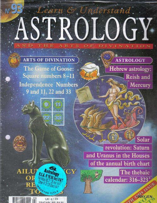 LEARN AND UNDERSTAND ASTROLOGY NO.93. WITH 2 PLANETS.