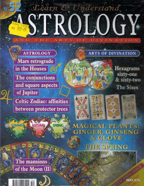 LEARN AND UNDERSTAND ASTROLOGY NO.52. WITH TWO BIRDS OF OMEN CARDS.