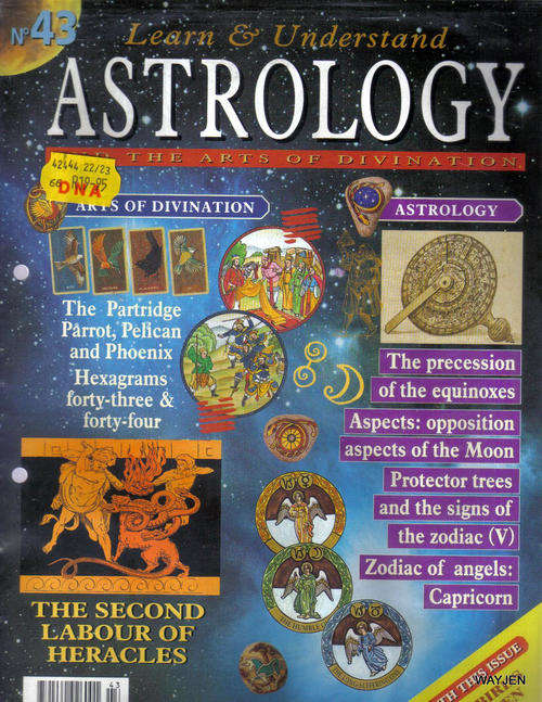 LEARN AND UNDERSTAND ASTROLOGY NO.43. WITH TWO BIRDS OF OMEN CARDS.