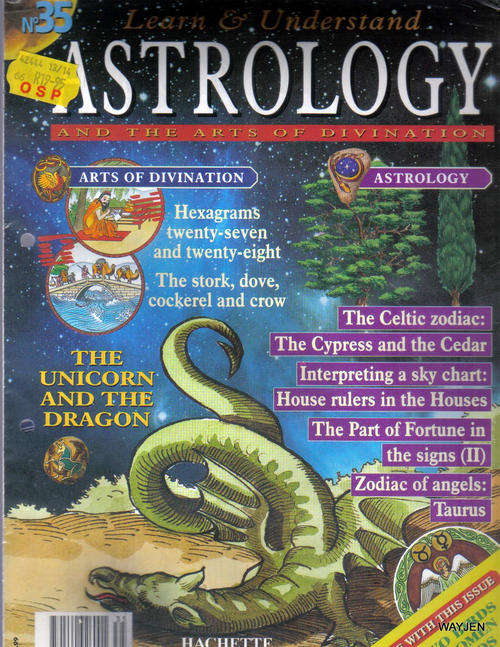 LEARN AND UNDERSTAND ASTROLOGY NO.35. WITH TWO BIRDS OF OMEN CARDS.