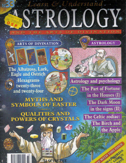 LEARN AND UNDERSTAND ASTROLOGY NO.33. WITH TWO BIRDS OF OMEN CARDS.