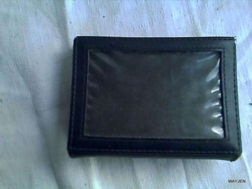 DK BLACK PURSE/WALLET.