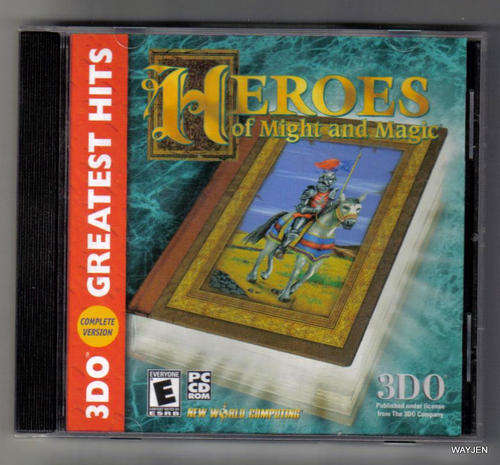 HEROES OF MIGHT AND MAGIC. PC GAME. WINDOWS 98. NOT TESTED.