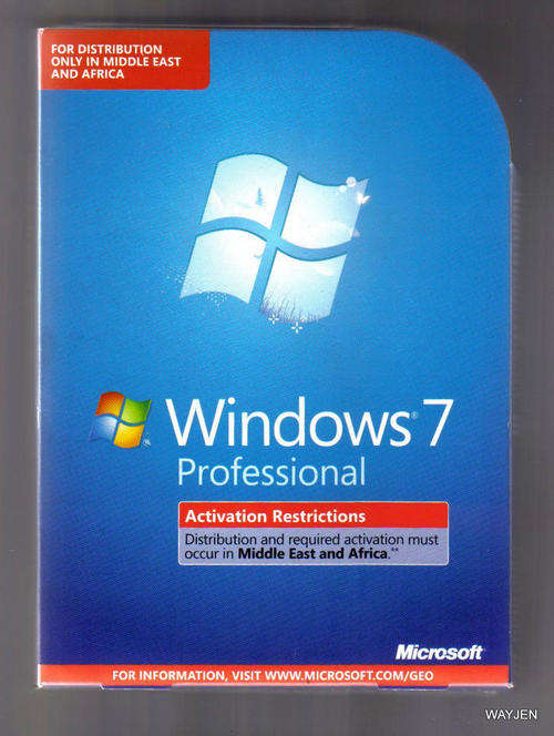 "SECONDHAND" WINDOWS 7 PROFESSIONAL. 32-BIT AND 64-BIT DISCS BUT NO ACTIVATION CODE.