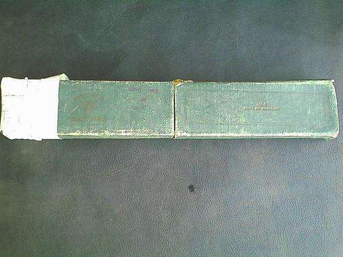 SCIENTIFIC SLIDE RULER. NORMAN BROS. MELBOURNE. BOX HAS DAMAGE AND RULER HAS SOME DAMAGE.