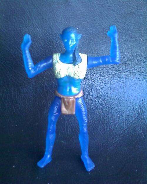 AVATAR BLUE GIRL. 12cm TALL.