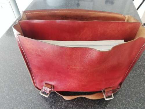 Vintage Tan Leather Bag
