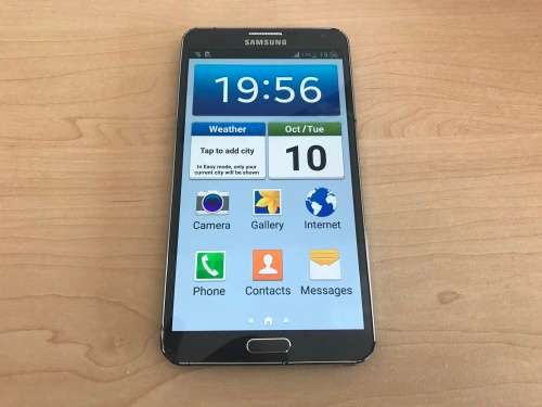 Samsung Galaxy Note 3.
