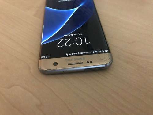 Samsung Galaxy S7 Edge | Gold . Please read!