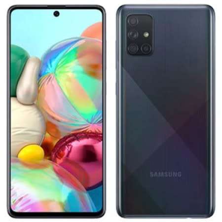 Samsung Galaxy A71 Smartphone, 8GB, 128GB, Black | Dual Sim Speical Import