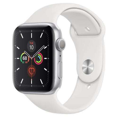 Apple Watch Series 5 40mm GPS Silver with White sport band