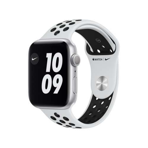 Apple Watch Nike Series 6 40mm Silver Aluminium Case with Pure Platinum/Black Nike Sport Band
