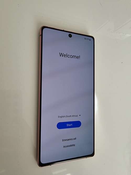 Samsung Galaxy Note 20 256GB 4G Dual Sim - Mystic Gold