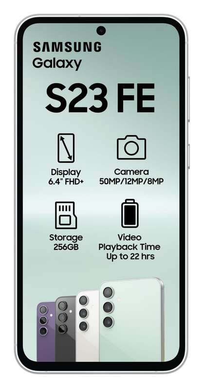 Samsung Galaxy S23fe Ds 256gb