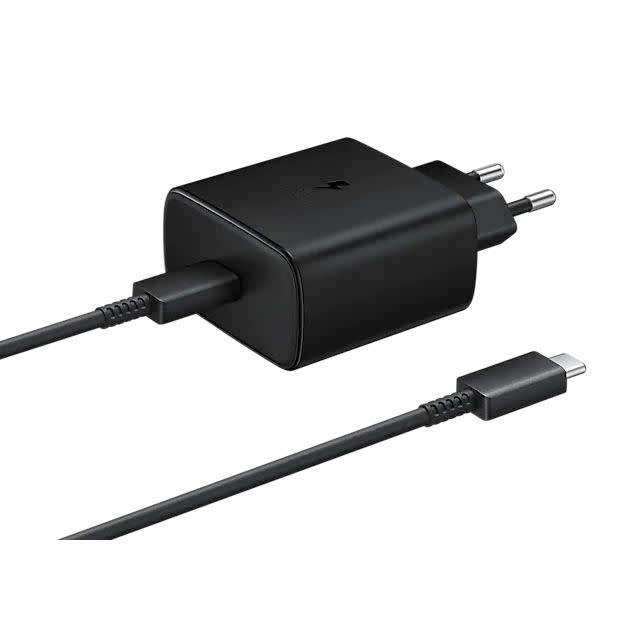 Samsung Original USB-C 45W Fast Charging Wall Charger With Cable - Black
